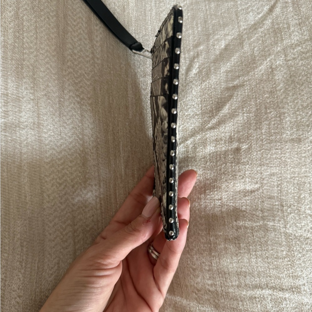 Zadig&Voltaire Leather Snakeskin Pattern wallet/Card Holder like new - Picture 5 of 8